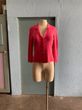 Y2K Bebe pink cardigan sweater