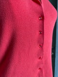 Y2K Bebe pink cardigan sweater