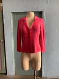 Y2K Bebe pink cardigan sweater