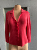 Y2K Bebe pink cardigan sweater