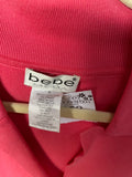 Y2K Bebe pink cardigan sweater