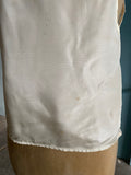90's Ivory laced vest top