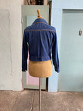 60-70's cropped denim jacket