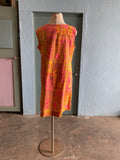 60-70’s Psychedelic Pink & orange mod dress