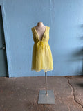 60's Baby Yellow baby doll nighty