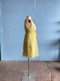 60's Baby Yellow baby doll nighty