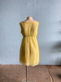 60's Baby Yellow baby doll nighty