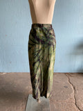 90's Ralph Lauren tie-dye body con skirt