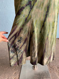 90's Ralph Lauren tie-dye body con skirt