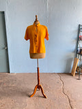 80-90's Marigold short sleeve shirt with front cut out
