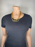 Vintage Gold layered necklace