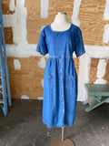 90's Bill Blass Denim short sleeve plus size dress