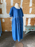 90's Bill Blass Denim short sleeve plus size dress