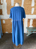 90's Bill Blass Denim short sleeve plus size dress