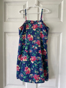 Guess Navy floral dress