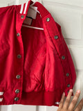 70-80’s Red nylon jacket