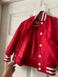 70-80’s Red nylon jacket