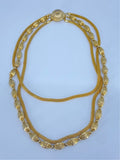 Vintage Gold layered necklace