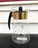 Mid century Atomic Stardust carafe