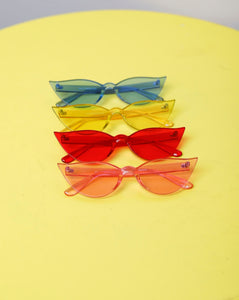 Colored Cat eye sunglasses