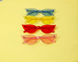 Colored Cat eye sunglasses