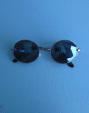 Oval mirror sunglasses