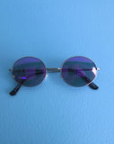 Oval mirror sunglasses