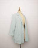 1990's Sage green blazer jacket with pockets