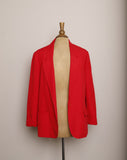 1980's Red Blazer