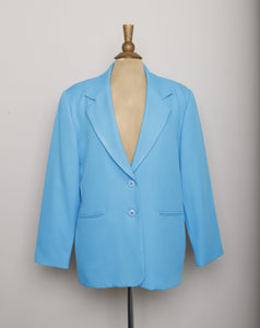 1980's Turquoise Blazer