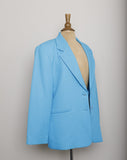 1980's Turquoise Blazer