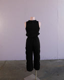 Black Sporty Jumpsuit