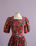 1990's Laura Ashley floral dress