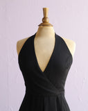 1990's Black mini dress