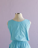 1970-80's Turquoise Romper