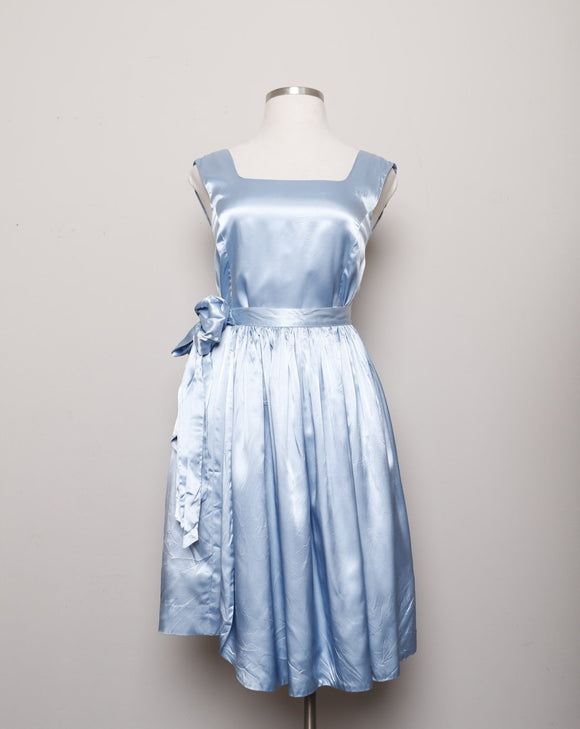 Y2K Cinderella sheath Dress with a attachable flare skirt tie