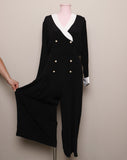 1990's Tuxedo jumpsuit